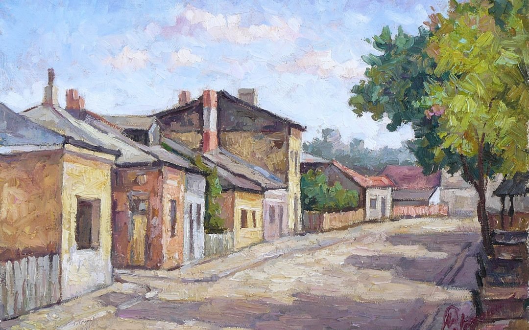 Peisaj pe strada Sf. Andrei Iași