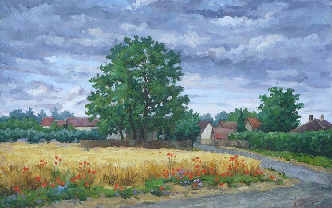 Peisaj de la Chaily en Biére