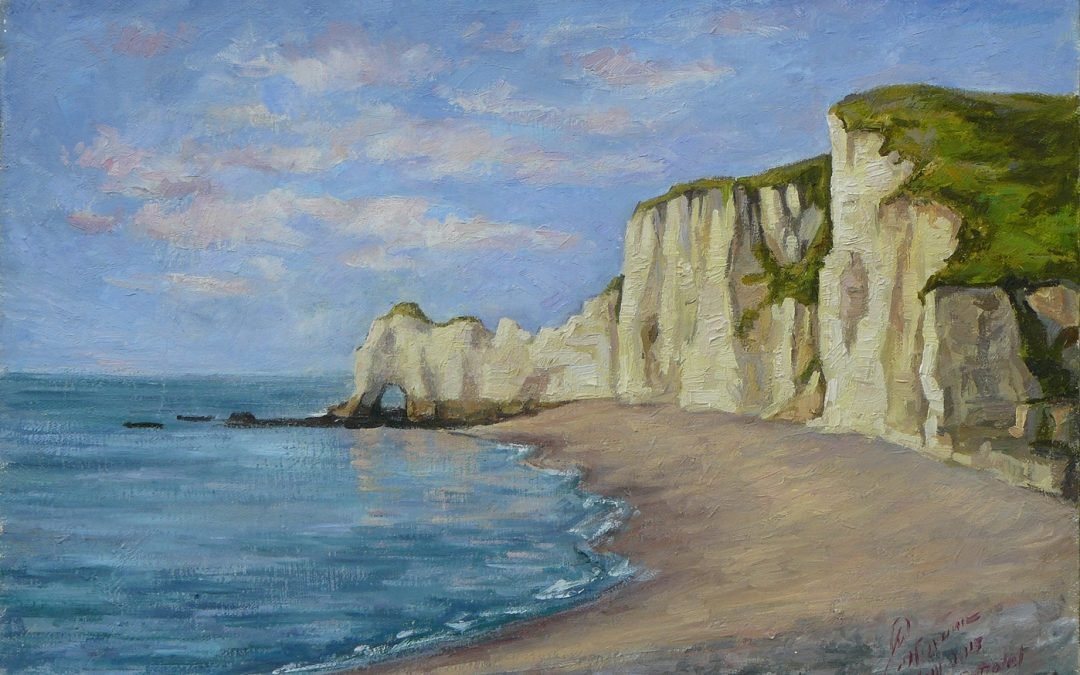 Marină în apus de soare