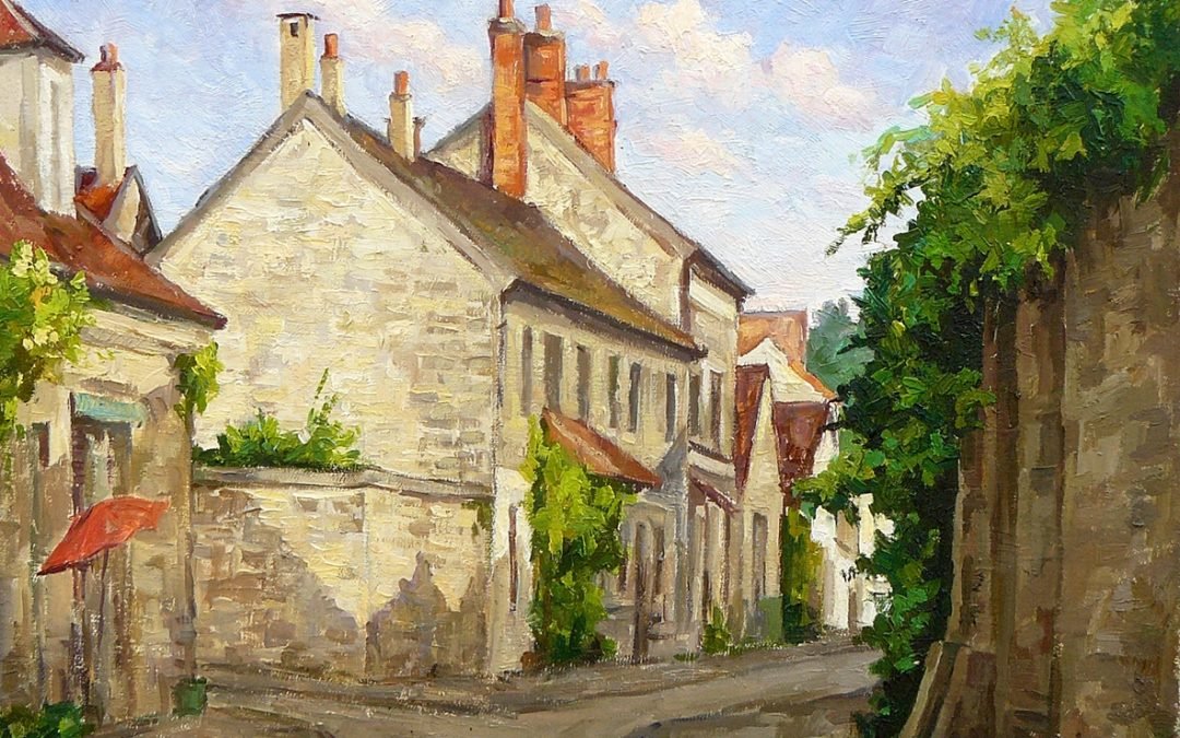 Strada mare din Barbizon