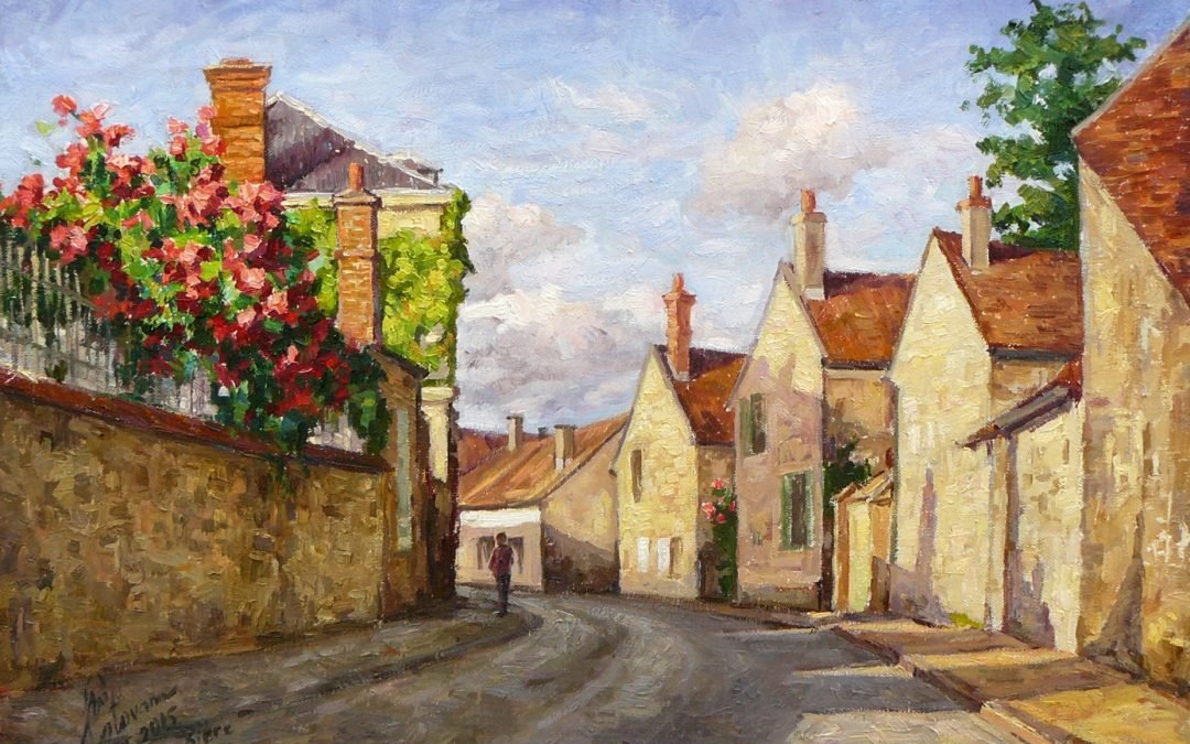 Chaily en Biere spre înserare